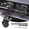 Folding Car Air Outlet Storage Holder Cup Holder For Toyota GR Yaris Corolla Prius Aqua Vios Mirai Hilux Auris CHR VW9