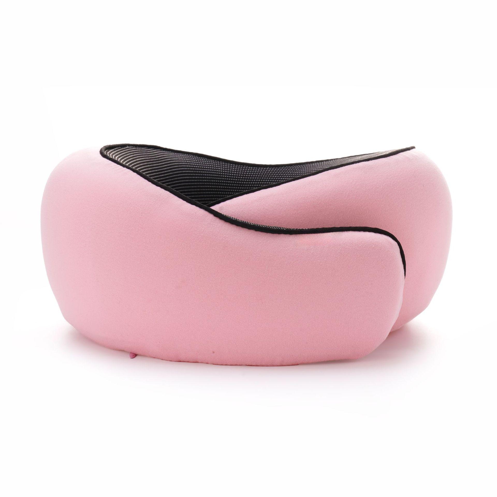 Custom Logo Memory Foam Travel Neck Pillow: U-Shaped Support for Airplane Journeys Pillow Only