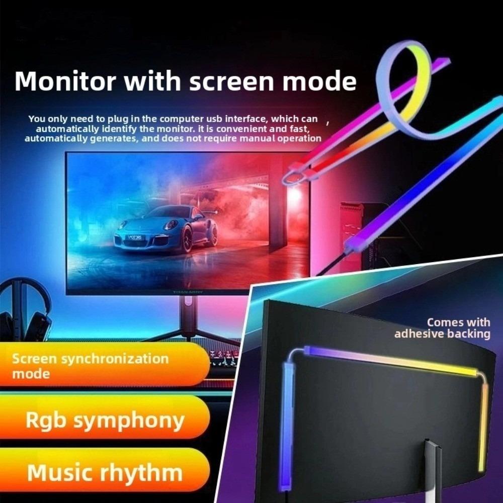 Desktop Computer Gaming LED Strip USB Monitor Lights Decoration Monitor Backlight