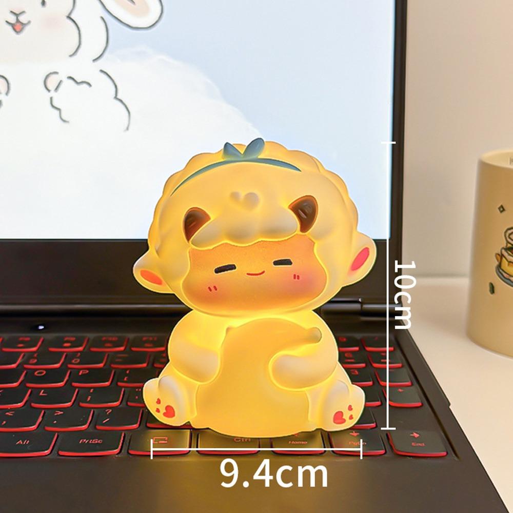

Fashion Cartoon Sheep LED Night Light Soft Lighting Creative Sleeping Light Decor Ambient Light Children s Gift Ornament