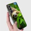 Cute Sloth Phone Case for Samsung A16 A26 A36 A56 A17 A37 A57 A07 A06 A02S A03 A04S A05S Galaxy Note 20 10 A50S A71 A51 A31 A30