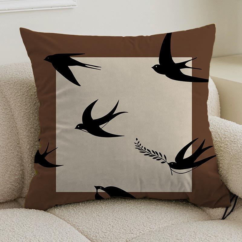 New Nordic retro style pillow cover living room sofa bedroom cushion by pillowcase light luxury high-end home decoration