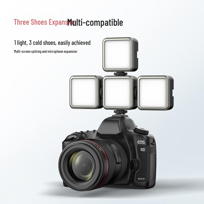 Ulanzi VL49 RGB Tragbares Magnetisches LED-Aufhelllicht