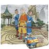 Avatar: The Last Airbender Silky Characters Supersoft Blanket