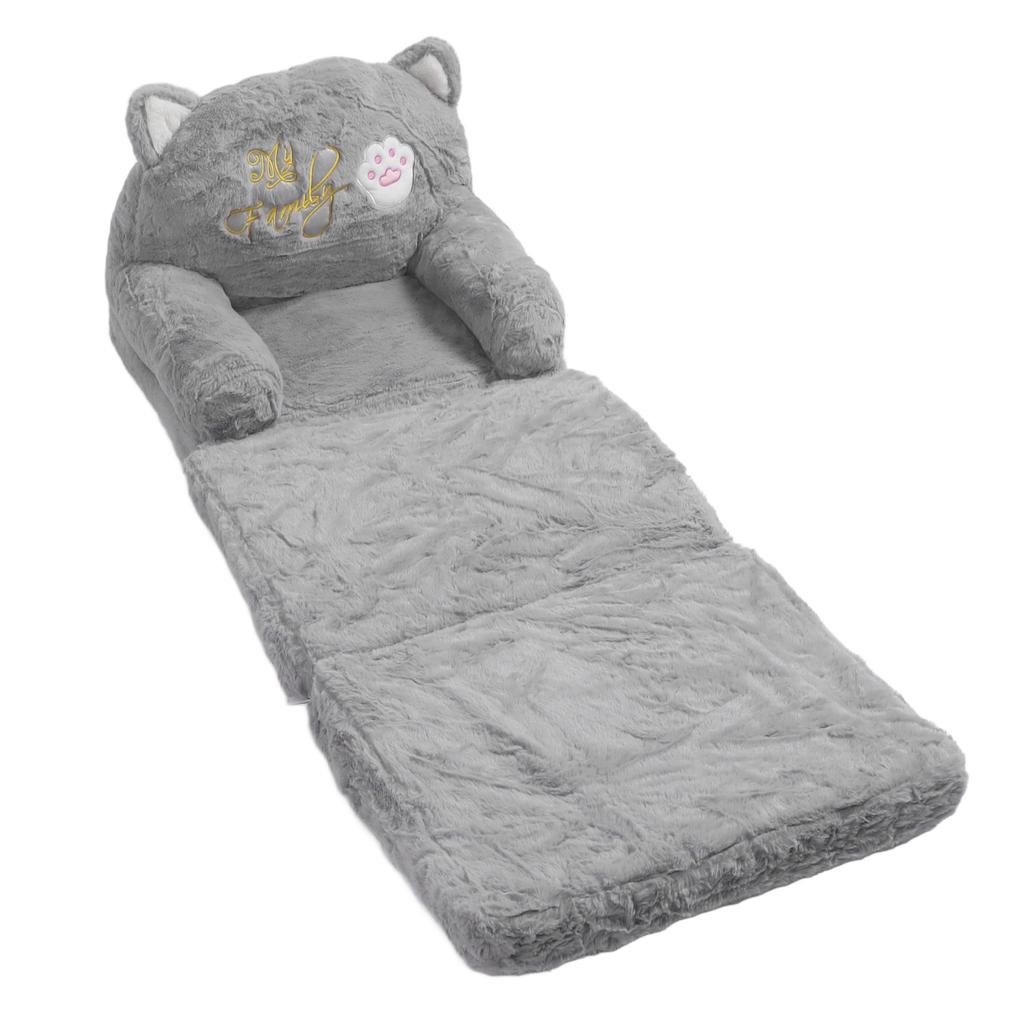 Kinder Sofa für Baby Kleinkind Nette Cartoon Katze Cabrio Armlehne Stuhl Ausklappen Couch Bett für