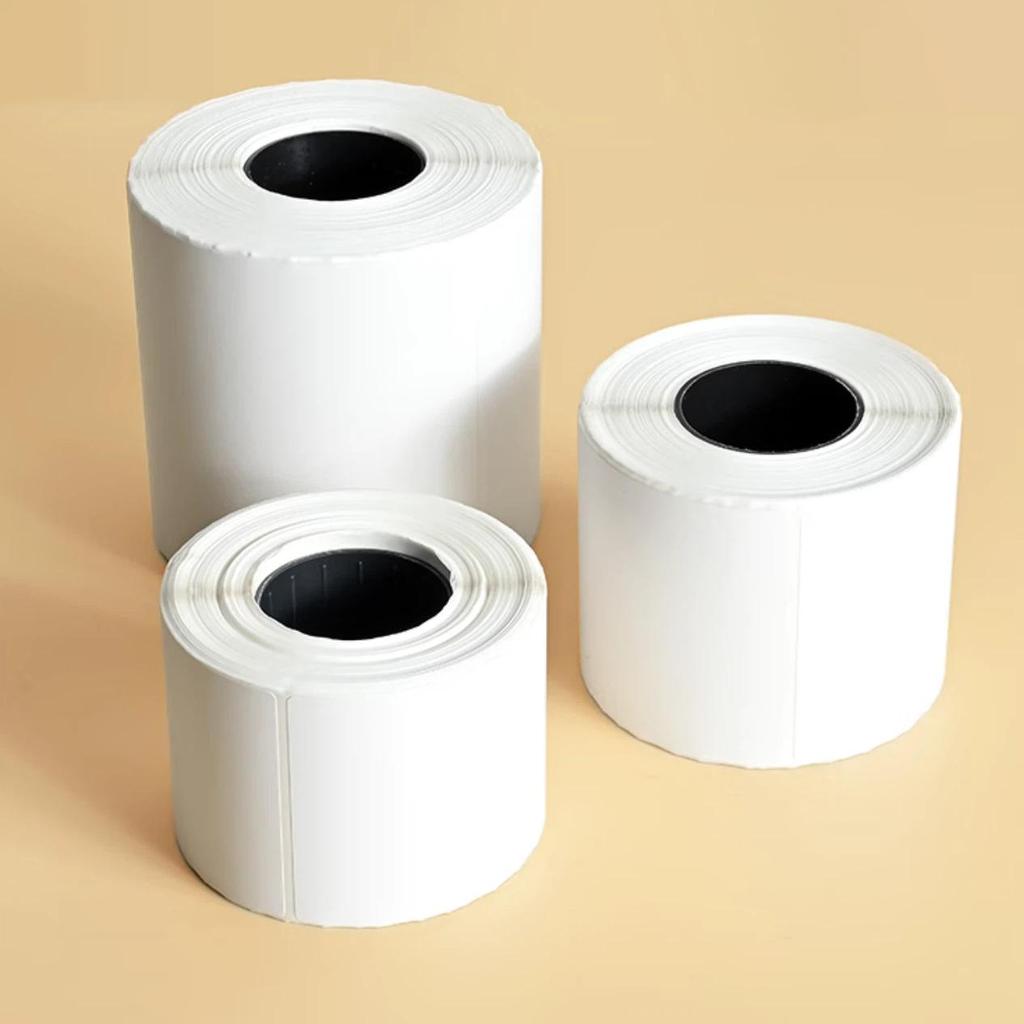 NVV 50mm*70mm*500 Sheets Triple-Protection Thermal Label Printing Paper Electronic Shipping Label Self-Adhesive Cargo Material Barcode Paper