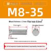 304 Stainless Steel Pressure Plate Cylindrical Head Rivet Screw (FHS-M2 M2.5 M3 M4 M5 M6 M8 M10)