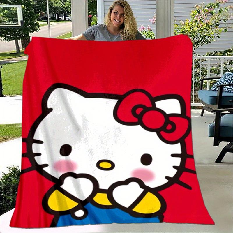1pc. Hello Kitty Home Blanket - Office Blanket - Outdoor Blanket - Gift Idea - Suitable for All Seasonsz041708