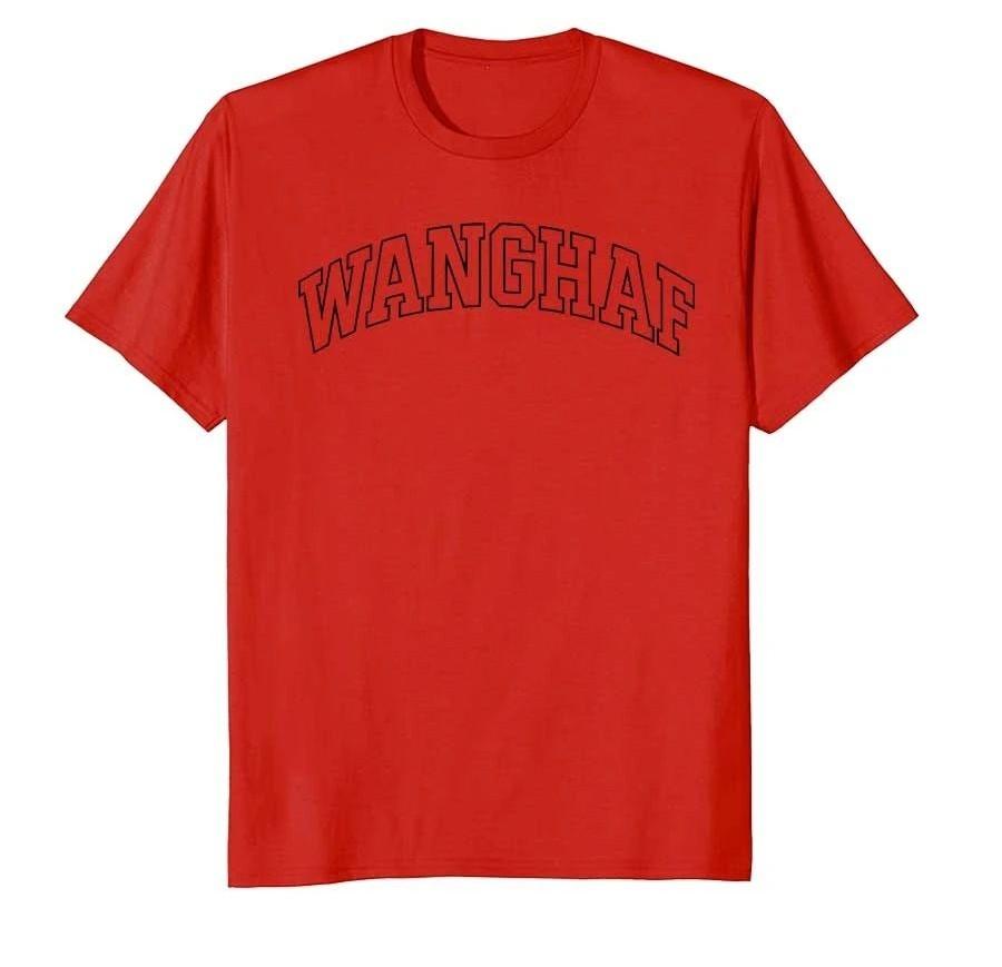 Fashion Y2k Casual Basic Tshirts WANGHAF Meme Funny TShirt for Men Women Print Cotton T Shirts Fashion Loose T Shirt Unisex