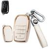 Key Case for Key Key Key for Toyota Alphard 30 Late Early Vellfire 30 Late Early Leather Key White Toyota, Holder, Cover, Protection, Series, Model,