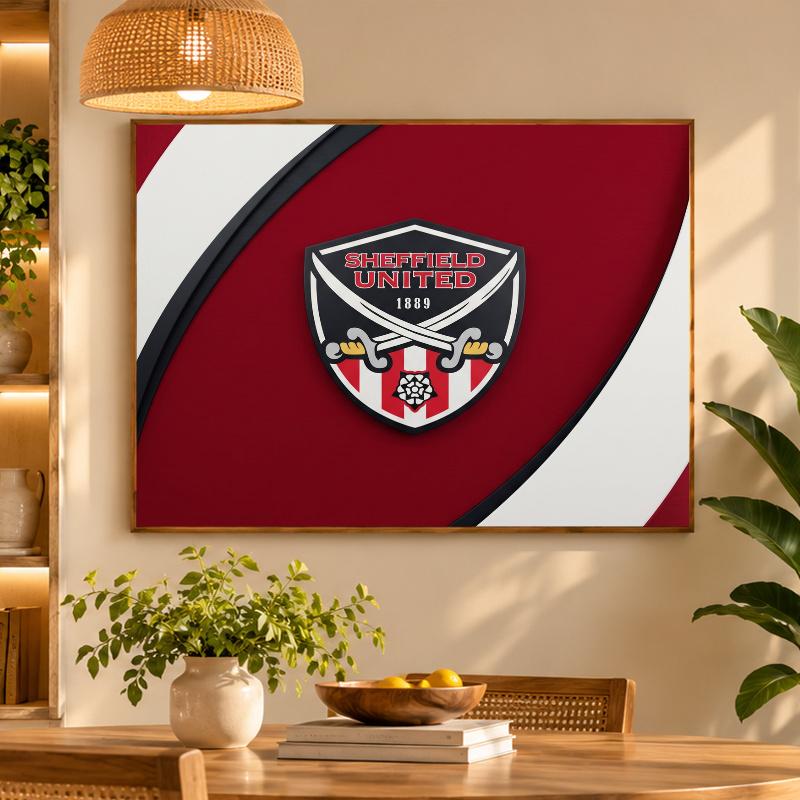5D Diamond Painting Sheffield United Football DIY Full Drill Diamond Art Kit Home Decoration