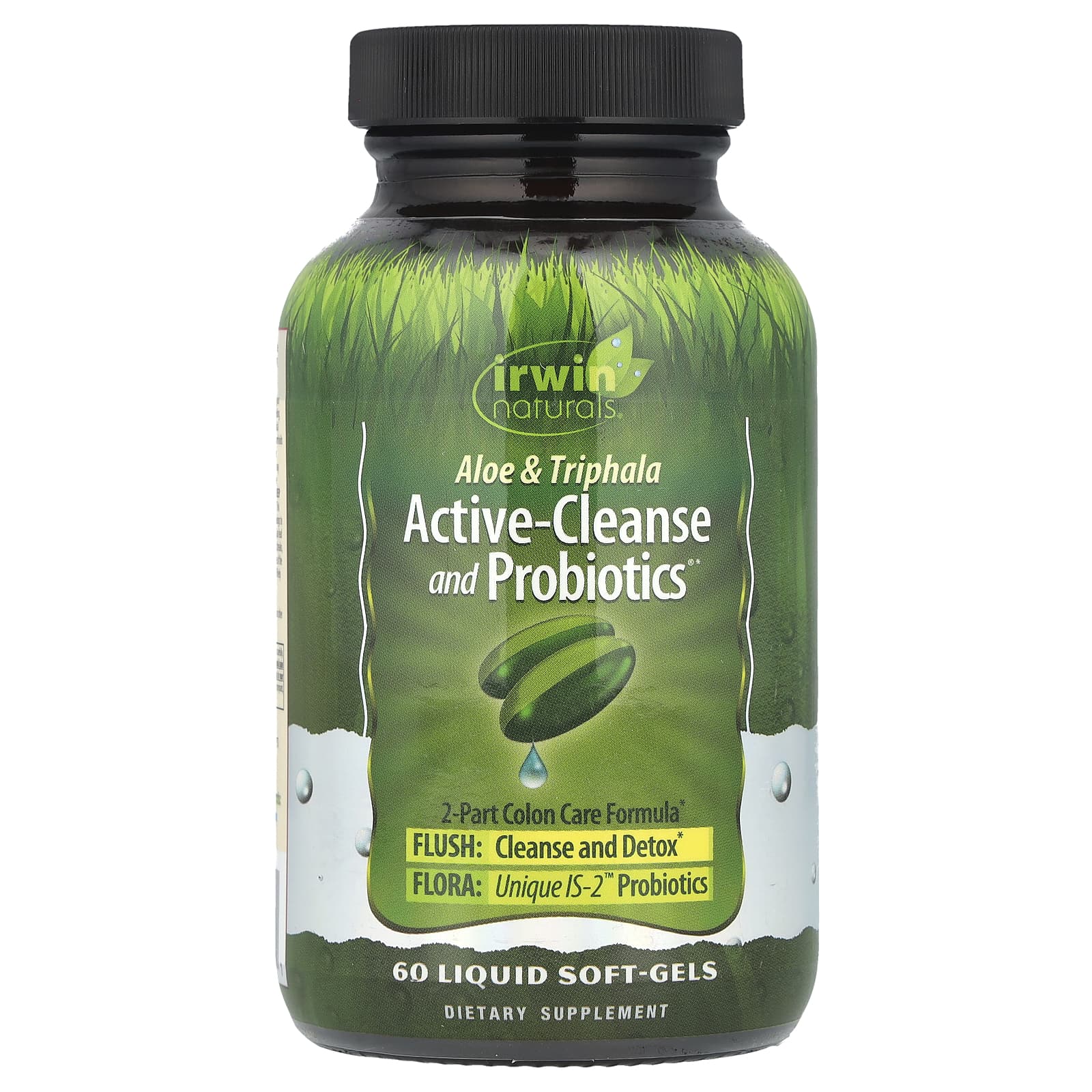 

Aloe & Triphala Active Cleanse & Probiotic, 60 Liquid Softgels