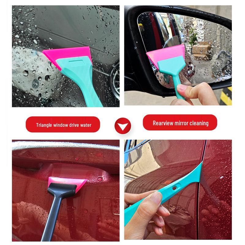 Car Window Tinting Small Triangle TPU Squeegee Scraper