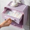 Toilettenpapierrollenbox Wasserdicht Wandmontage Toilettenpapierhalter Ohne Bohren Badezimmer Tissue Rollenbox