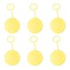 6PCS Reusable Water Balloons with Carrying Ring Silicone Quick Fill Self Sealing Summer Water Splash Ball Toys for