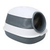 Cat Toilet Litter Box Fully Enclosed Splash Proof Odorless Hooded Cat Litter Pan with Lid for Cats
