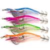 10CM Squid Hook PVC Fishing Bait Durable Wood Shrimp Lures  Fishing