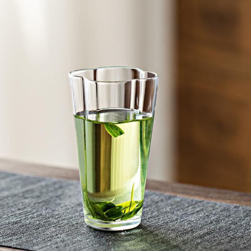 New Chinesestyle High Borosilicate Wine Glass Bottle Set Heat-resistant Transparent Smallcapacity Water Drop Cold-brewing Bottle 850ML