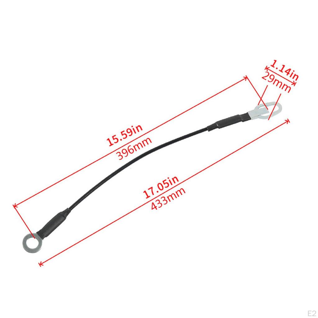 5L5Z9943052AA Bil Baklucka Lyftstöd Kablar Pålitliga Baklucke-linor för , B2500,