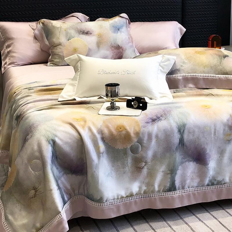 Brangdy Ice Silk Quilted Summer Air-Conditioning Quilt