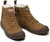 Ботинки Palladium Pampa HI ZIP WL на подкладке коричневые 0598