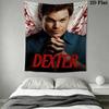 DEXTER Wall Tapestry Aesthetic Wall Hanging Printed Fabric Blanket Decorative Tapestries for Bedroom Living Room Home Decor