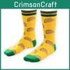 Lebhafte Sternennacht Retro Baumwollsocken für Männer und Frauen mit Vintage-Appeal