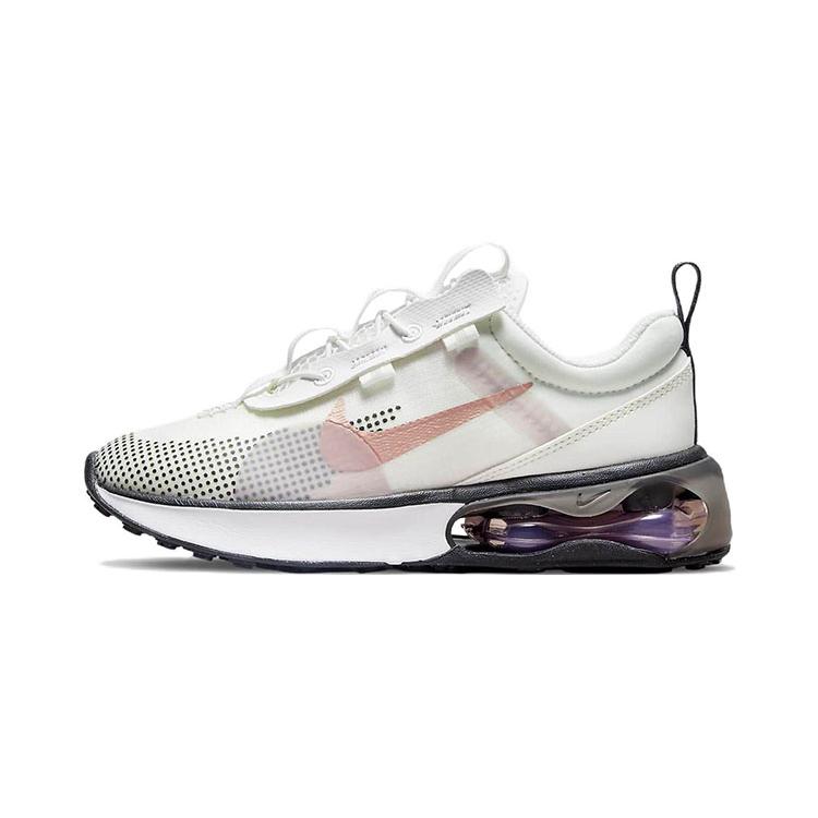 

Новые детские кроссовки Nike Air Max 2021 с нескользящей амортизацией, износостойкие, для повседневной носки, бежево-розовые, для детей 3-7 лет, DB1109-103 28