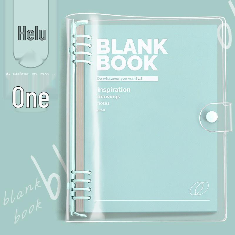 Stylish B5 Ring Binder Notebook with Detachable Coil, Thick Pages, Ideal for Students