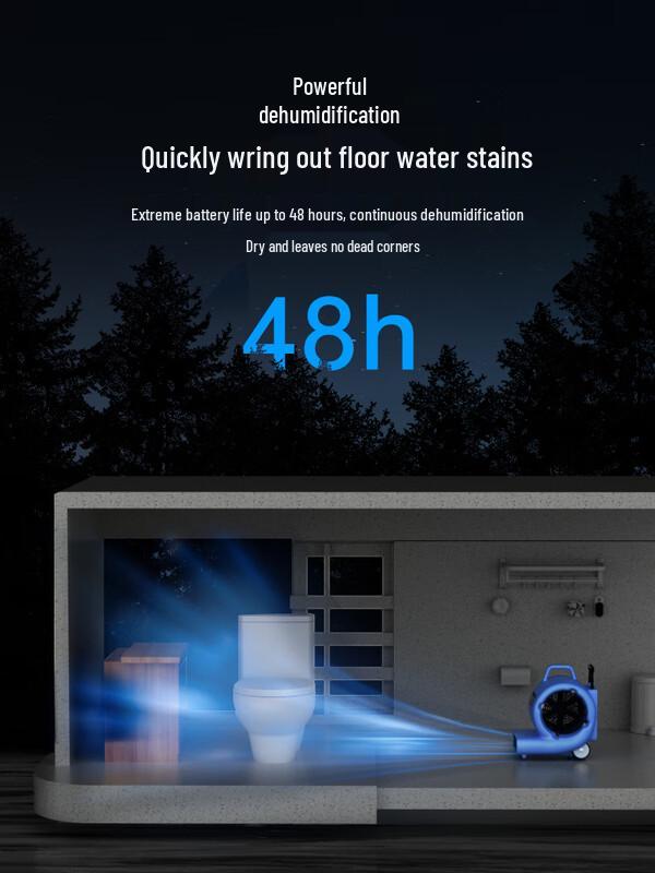 

MUFAN BF533 1000W Commercial Dehumidifying Blower CN plug (adapter included)