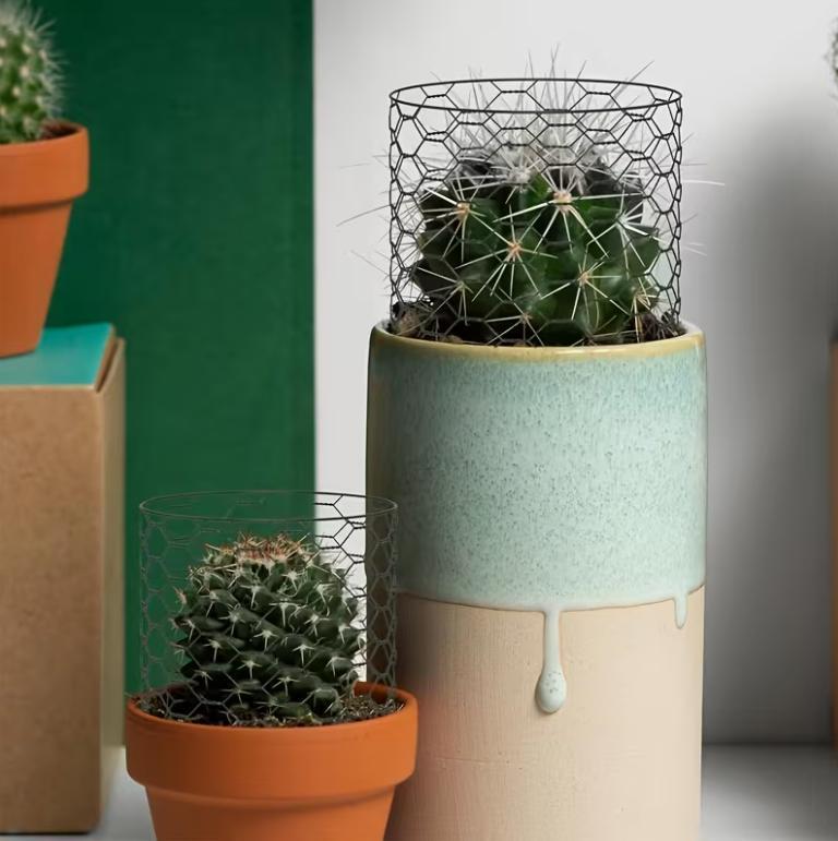 10/1M Sechseckgeflecht Hühnerdraht Zaun Blumengestecke Garten Geflügel Pflanzen Blumen Schutznetze DIY Handwerk