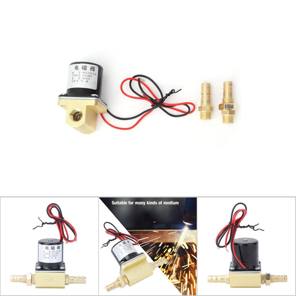 Welding Machine Solenoid Valve 0 0.8mpa for Water Gas Aron CO2 G1 8  (DC24V)