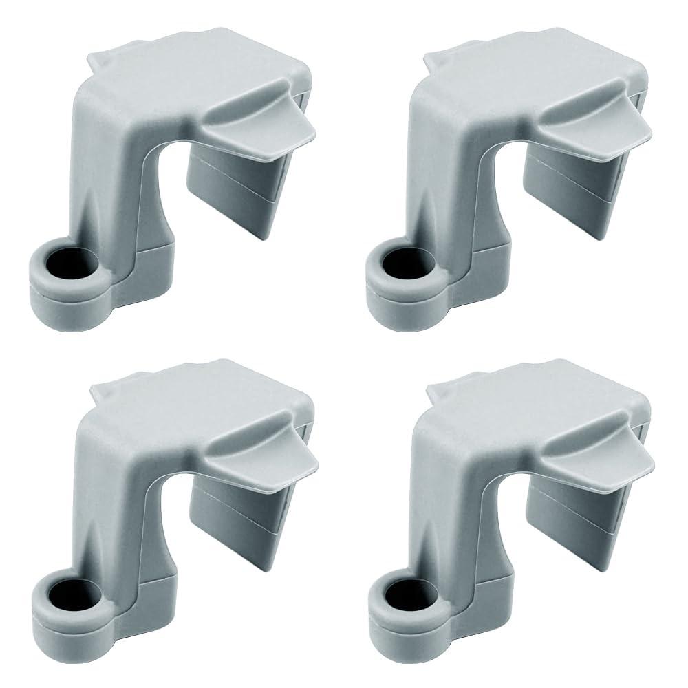 

Зажимы для бампера лодки, зажимы для лодочных крыльев для швартовки, держатели для лодочных крыльев с квадратными направляющими, 4 шт., нейлон, устойчивый к ультрафиолетовому излучению, морского класса