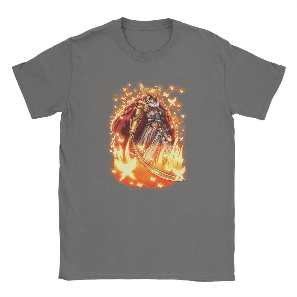 Malenia Blade Of Miquella T Shirt Beach  Trending T Shirts Men's Cotton O Neck 4XL 5XL 6XL Clothes Short Sleeve Y2K Basic Tops