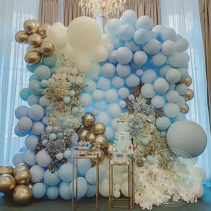 Pure White Balloon Romantic Wedding Decoration Valentines Day Proposal Birthday Party Garland Arch Decor Candy Macarone balloons