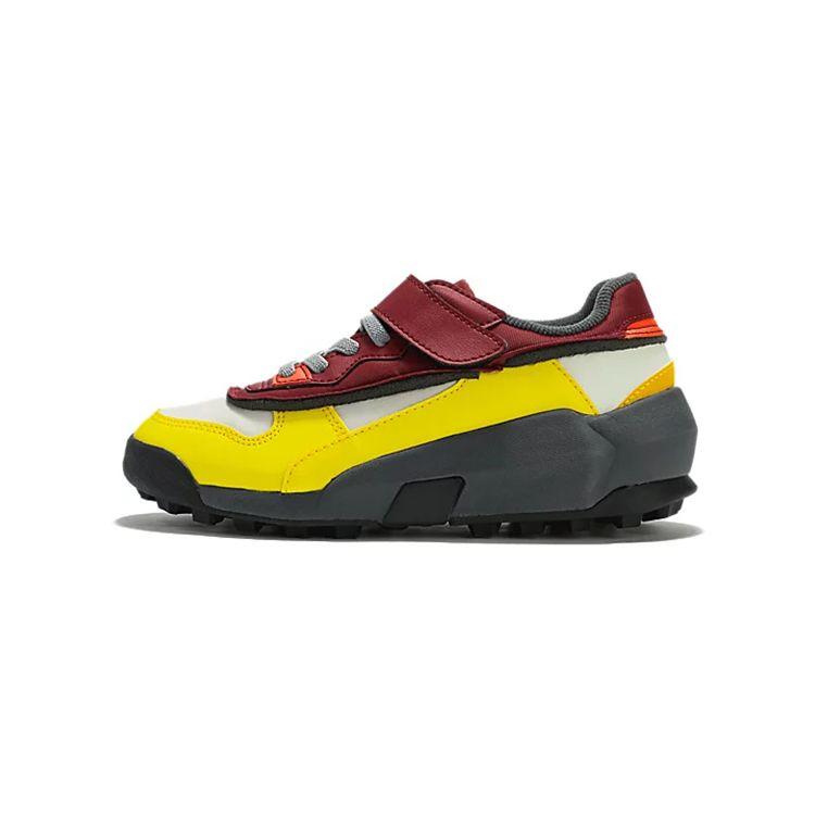 ONITSUKA TIGER Admix Runner PS Comfortable Shock Absorbing Non-Slip Wear-Resistant Kids Casual Shoes Kids Sneaker White Yellow Red 1184A087-100