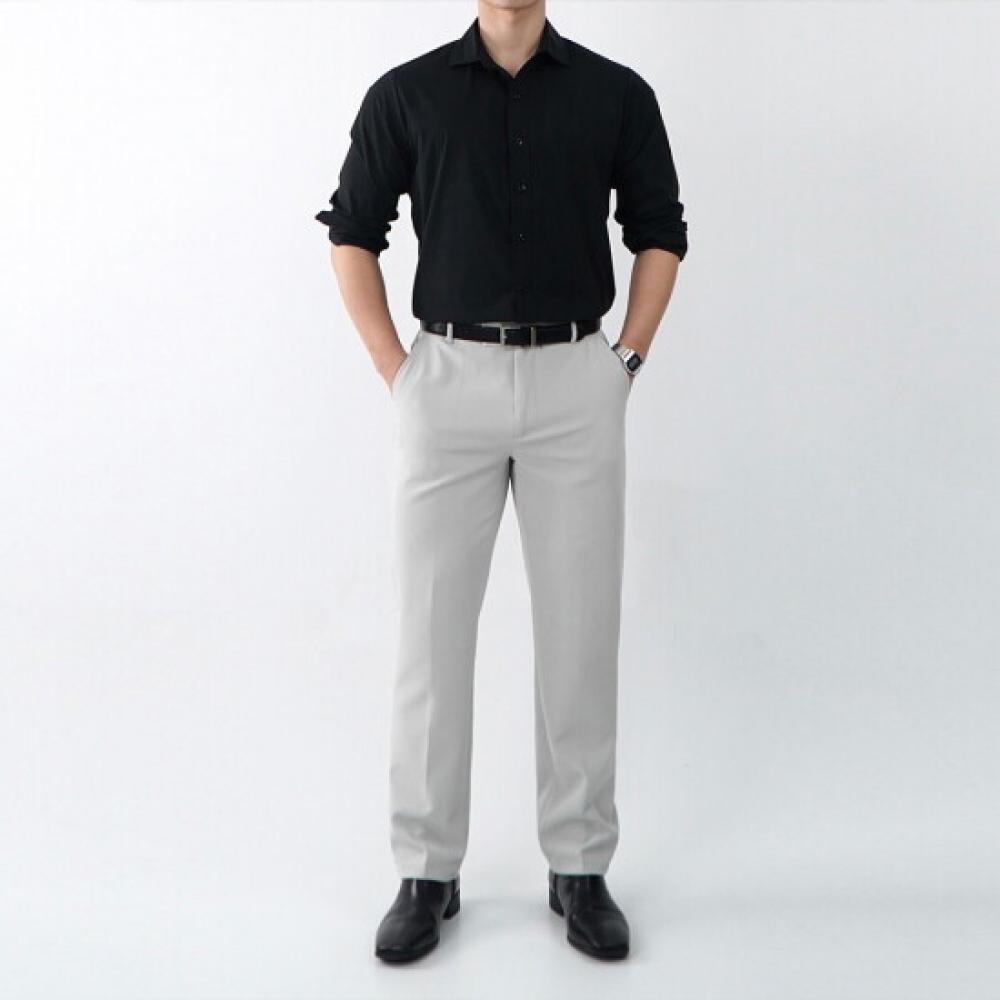 Onl Men 1 1 2length Half Banding Wrinkle Free Slacks