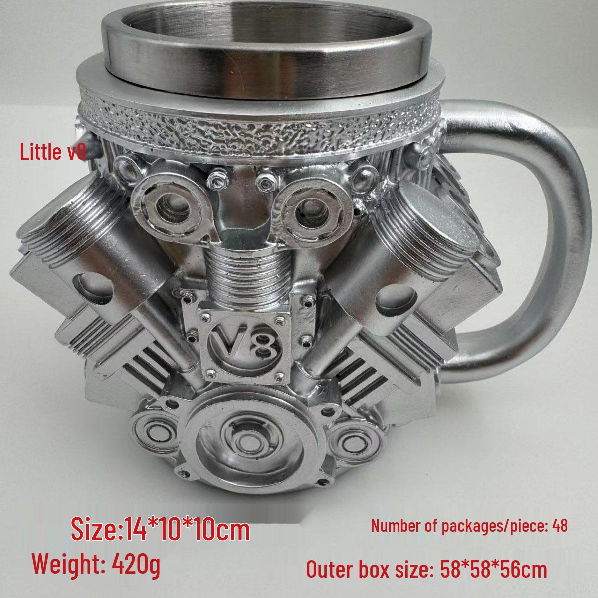 

Кружка-двигатель для трансграничной торговли: V8/V6 Смола 3D Дизайн