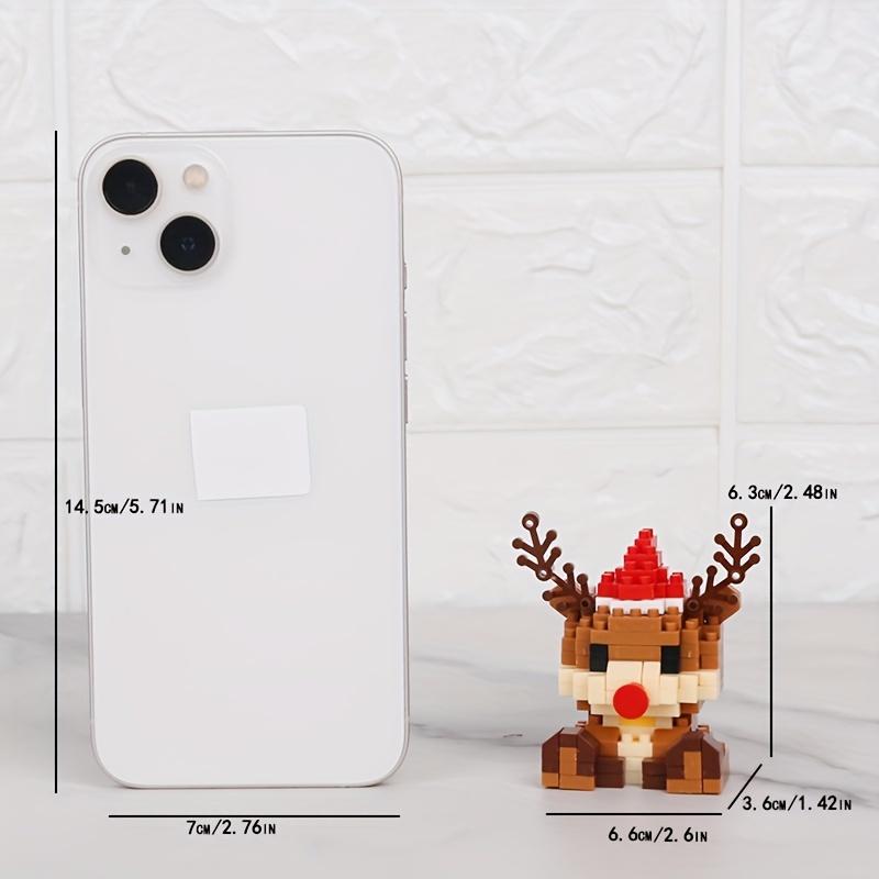 Christmas Building Blocks Mini Building Brick Doll Toys for Party Favor Christmas Tree Stocking Blocks Set for Kids Adults