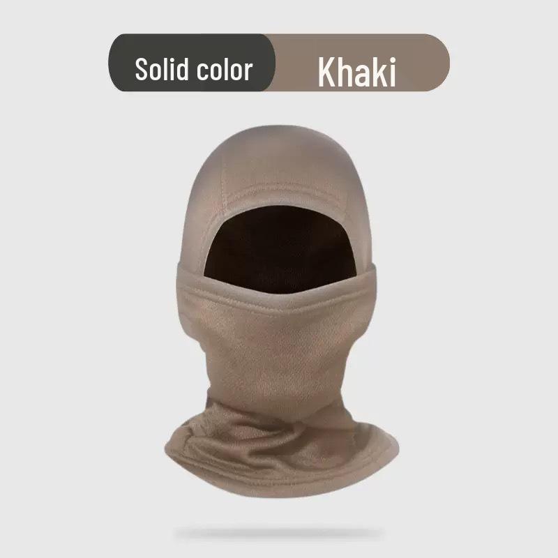 Thickened Fleece Windproof Face Mask for Cold Weather and Skiing