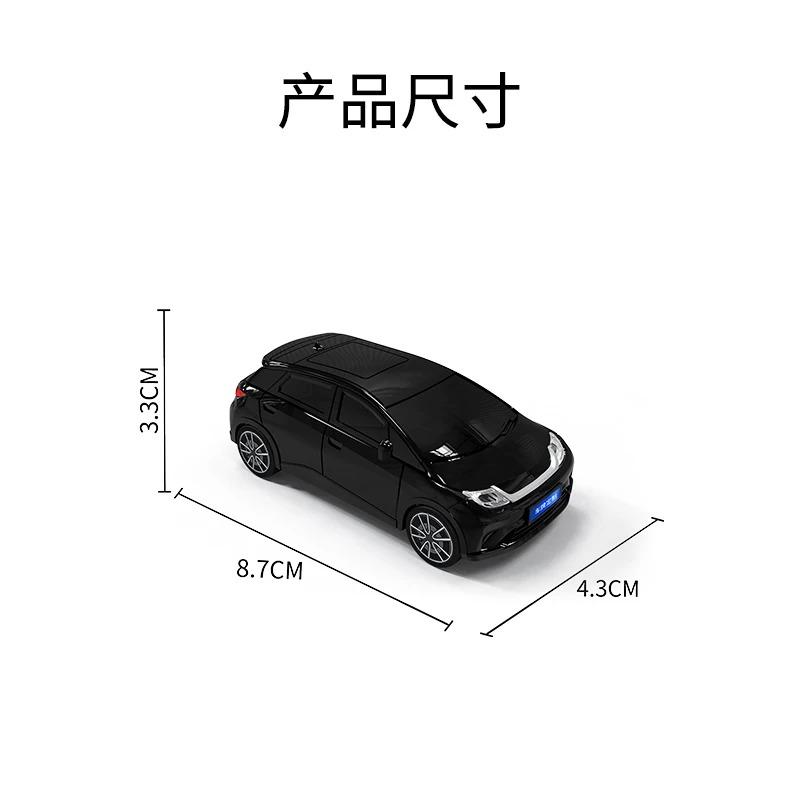 For Byd Dolphin Car Moldel Key Case For Byd Atto 3 Han Ev Dolphin 4 Button Remote Car Key Cover Holder Fob Keychain Accessories