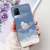 For Vivo V21e Case V2061 Cute Cat Lion Painted Cover Soft Silicone Phone Cases For Vivo V21 V2066 V2108 V 21 VivoV21 E 4G Fundas