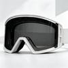 Enclosed Wind Glasses with Broad Lens and Head Band to Help Cover the Eye Area from Wind and Suspended Outdoor Dust