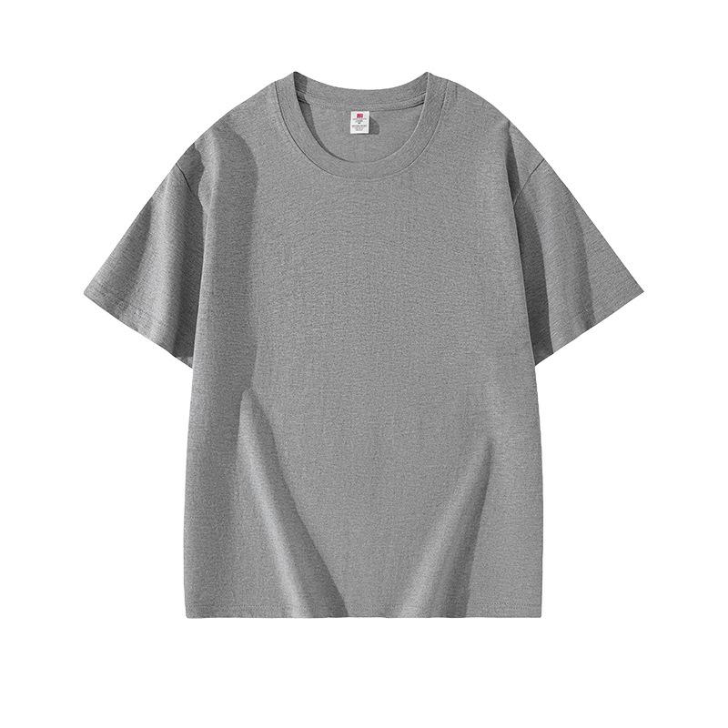 VEZFAA Women's Fashion Casual Solid Color Print Summer Spring Short Sleeve O-Neck Blouses & Shirts