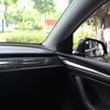 For Tesla Model 3  Accessories Center Console Decorative Stickers Model Y Carbon Fibre ABS Model3 Decorative