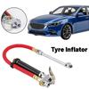 Handheld Auto Luft Reifen Druck Füllgerät Füllwerkzeug Kompressor LKW Motorrad Reifen Luftwerkzeug Autoreparatur Manometer Schlauch U4m5