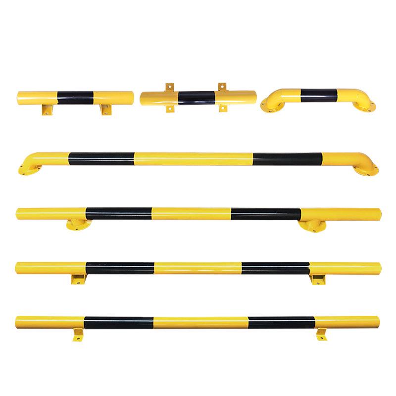 U-Shaped Steel Car Stopper: M-Type Anti-Collision Guardrail and Parking Barrier