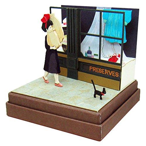 Sankei Studio Ghibli Mini Kiki's Delivery Service Shopping Non-Scale Paper Craft MP07-83