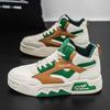 Fashion Demi-season Plateforme Shoes For Home Orange Boots Mens Shoes High Top Sneakers Sports Wholesale Minimalist Boty New