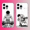 Boxen I-Ippo Makunouchi Handyhülle Für iPhone 16,15,14,13,12,11,Pro,Max,Plus,Mini,X,XS,XR,8,7,S,SE Kostenloser Versand Weich Schwarz